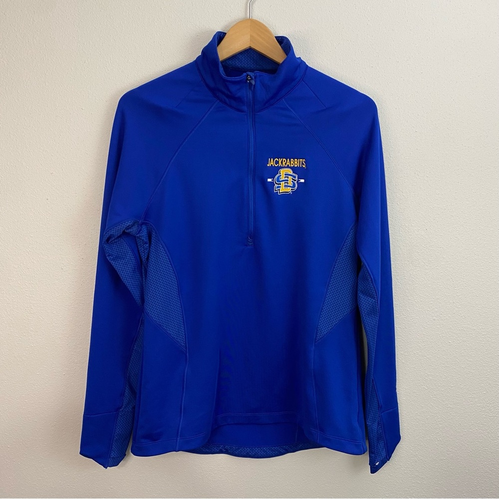 Under Armour South Dakota State‎ University Jackrabbits Blue QuarterZip Large